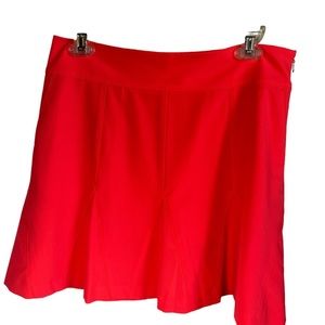 Annika Cutter & Buck Bright Coral Skort/Golf Skirt | Size 6